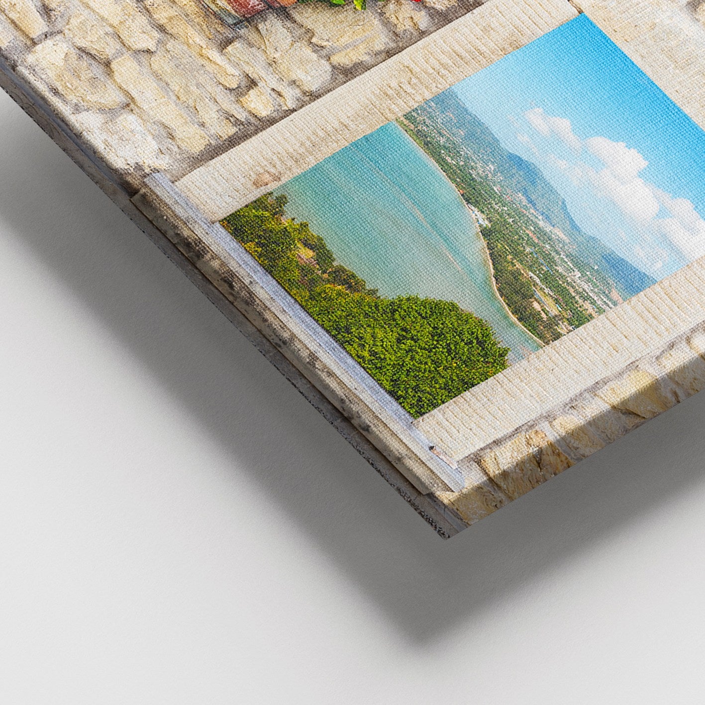 Pintura em Tela Decorativa 100% Canvas com Moldura de Madeira (3–4 cm), Multicolor, 100 x 140 cm – 205DNT2026