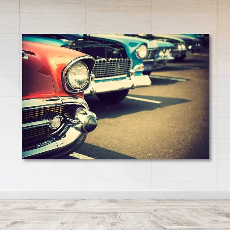 Quadro Decorativo em Tela 100x140 cm – Multicolor – 100% Tela, Moldura de Madeira 3–4 cm (DEV03050100140)