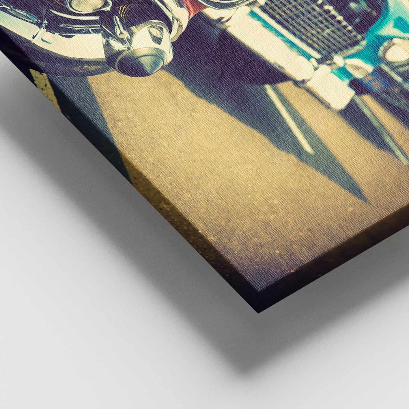 Quadro Decorativo em Tela 100x140 cm – Multicolor – 100% Tela, Moldura de Madeira 3–4 cm (DEV03050100140)