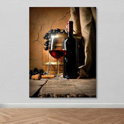 Pintura em Tela Decorativa Multicolor 100% Canvas 100x140 cm com Moldura 100% Madeira (3–4 cm)