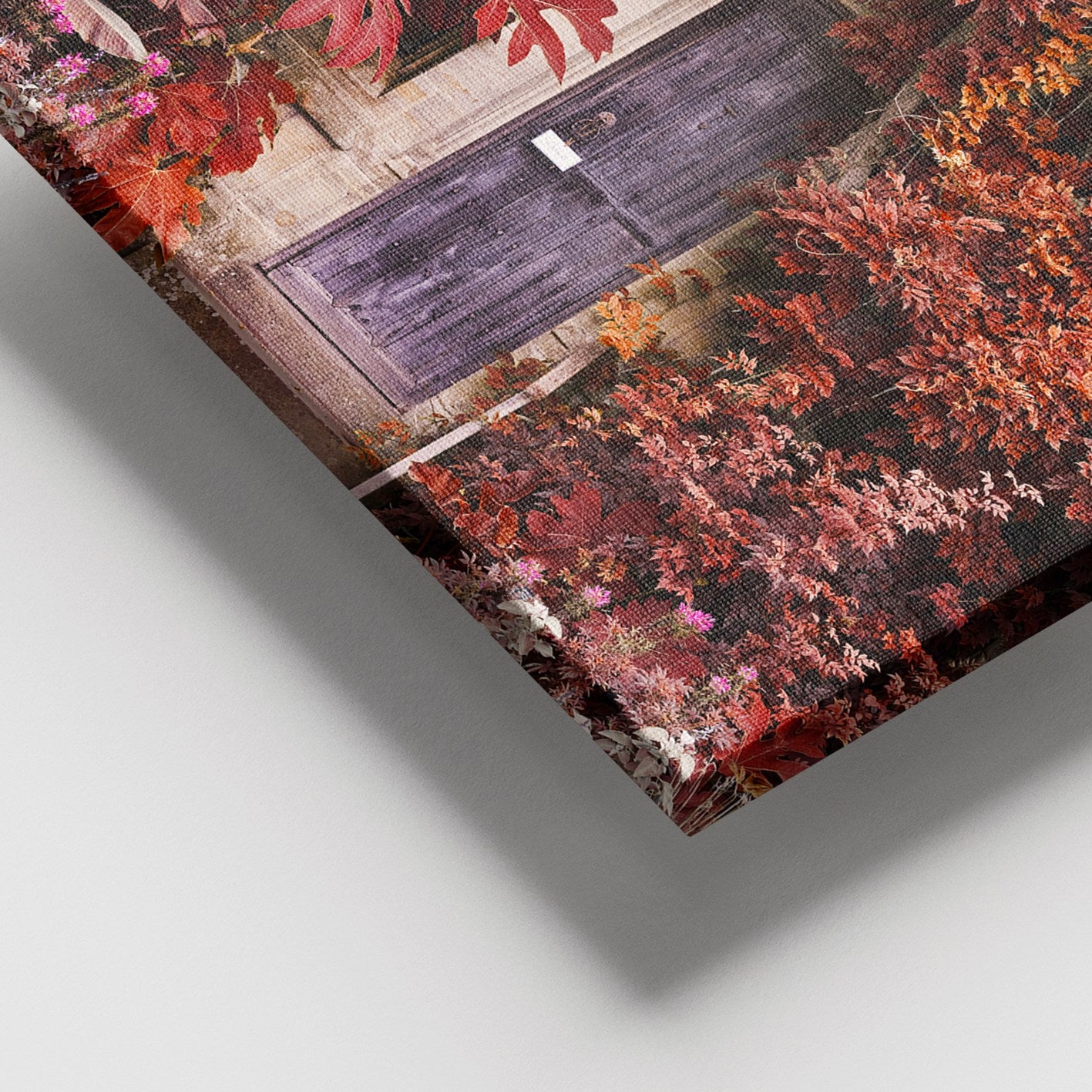 Quadro em Tela Decorativa Multicolor 100x140 cm com Moldura de Madeira (3–4 cm) – 100% Canvas