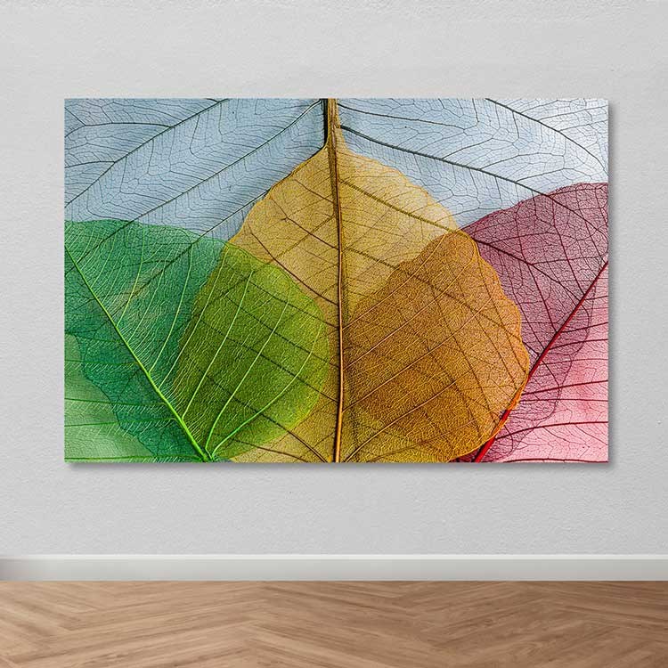 Quadro em Tela Decorativa Multicolor 100x140 cm | 100% Canvas com Moldura de Madeira 3–4 cm