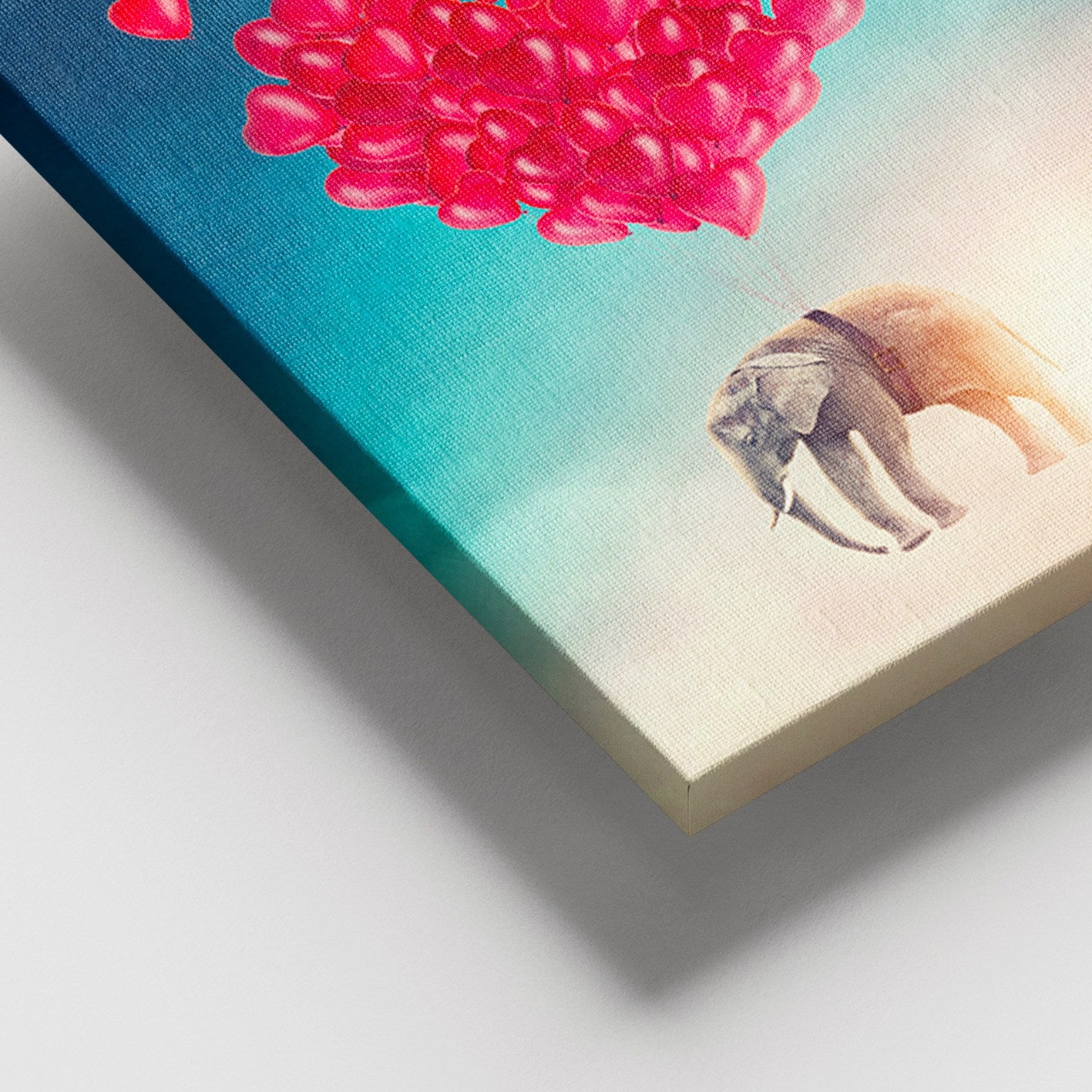 Tela Decorativa Multicolor 100x140 cm – 100% Tela com Moldura de Madeira (3–4 cm) | DEV03057100140