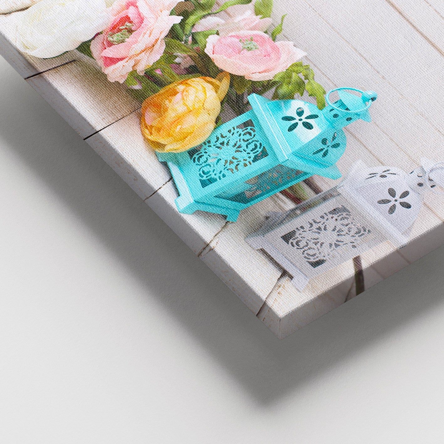 Quadro em Tela Decorativa Multicolor 100x140 cm | Canvas 100% com Moldura de Madeira (3–4 cm)