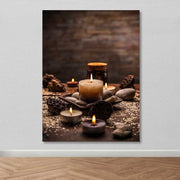 Quadro em Tela 100% Canvas Multicolor com Moldura de Madeira (3–4 cm), 100 x 140 cm