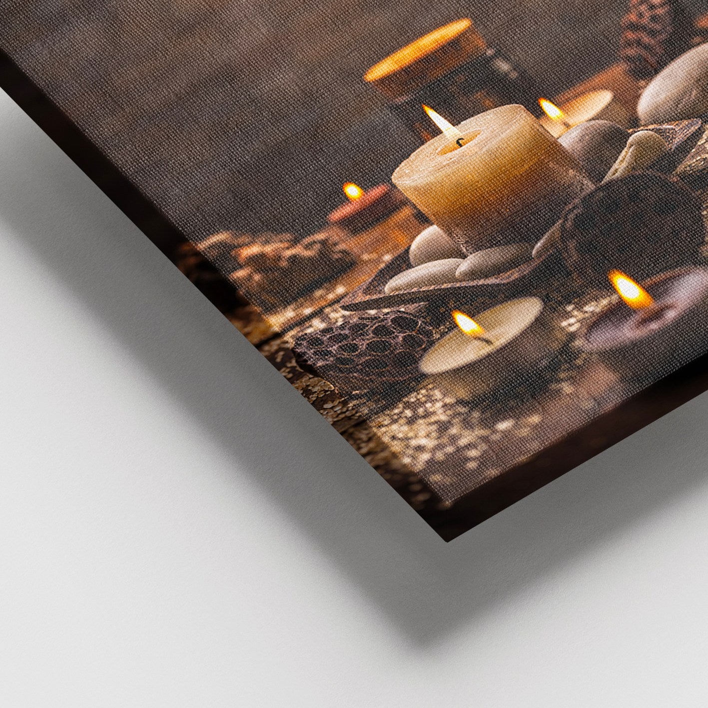 Quadro em Tela 100% Canvas Multicolor com Moldura de Madeira (3–4 cm), 100 x 140 cm