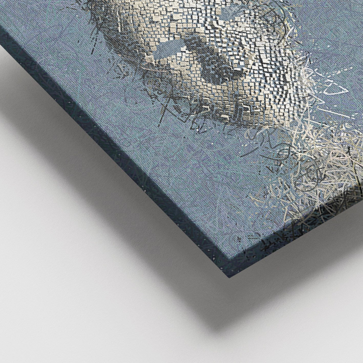 Quadro em Tela Decorativo Multicolor 100x140 cm | 100% Tela com Moldura de Madeira (3–4 cm)