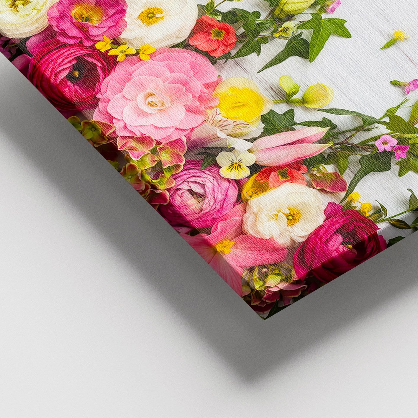 Quadro em Tela Decorativo Multicolorido 100 x 140 cm – Canvas 100% com Moldura de Madeira (3–4 cm)