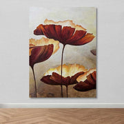 Quadro em Tela Decorativo 100x140 cm – Canvas 100% com Moldura de Madeira (3–4 cm) – Multicolorido