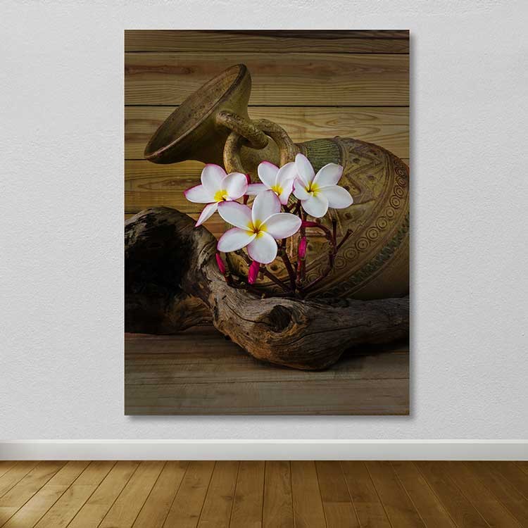 Quadro em Tela Decorativa Multicolor 100x140 cm | 100% Canvas | Moldura de Madeira 3–4 cm