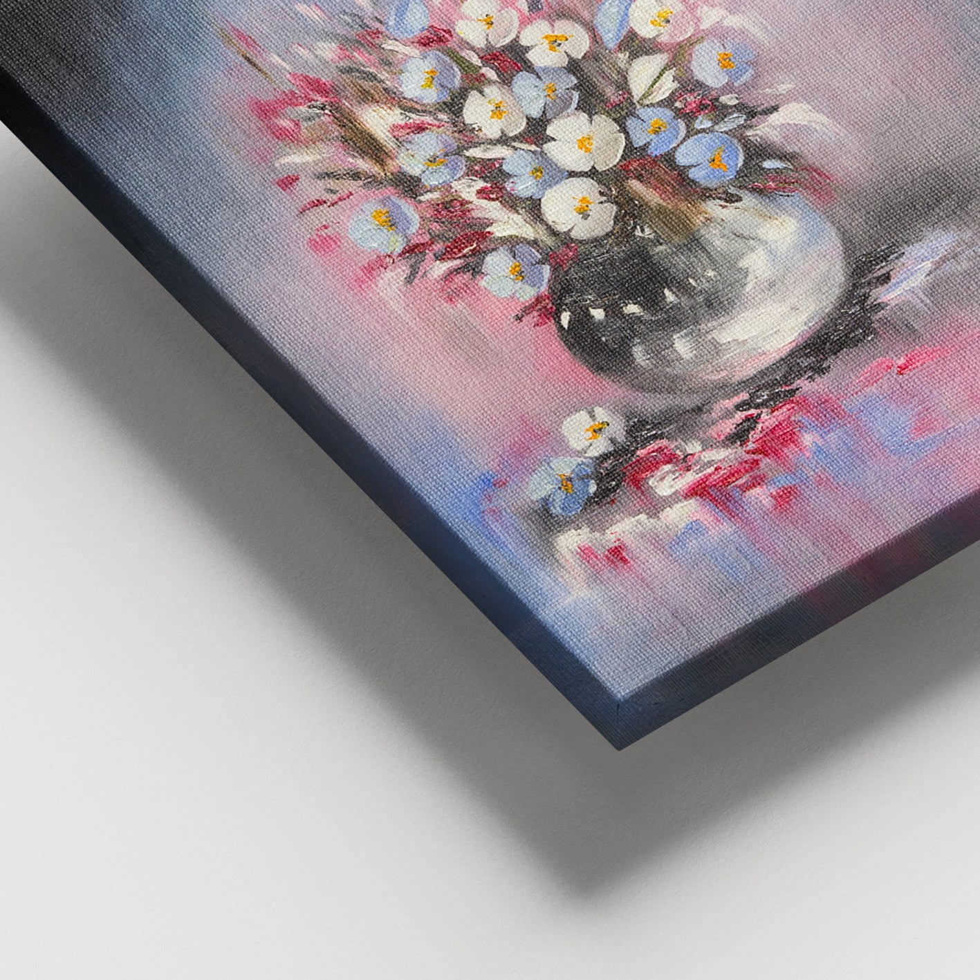 Quadro em Tela Decorativo Multicolor 100x140 cm | Tela 100% com Moldura de Madeira 3–4 cm