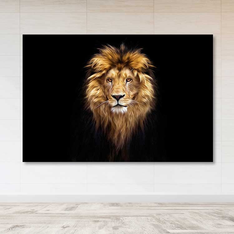 Quadro em Tela Decorativo 100% Canvas com Moldura de Madeira (3–4 cm), Multicolor, 100 x 140 cm