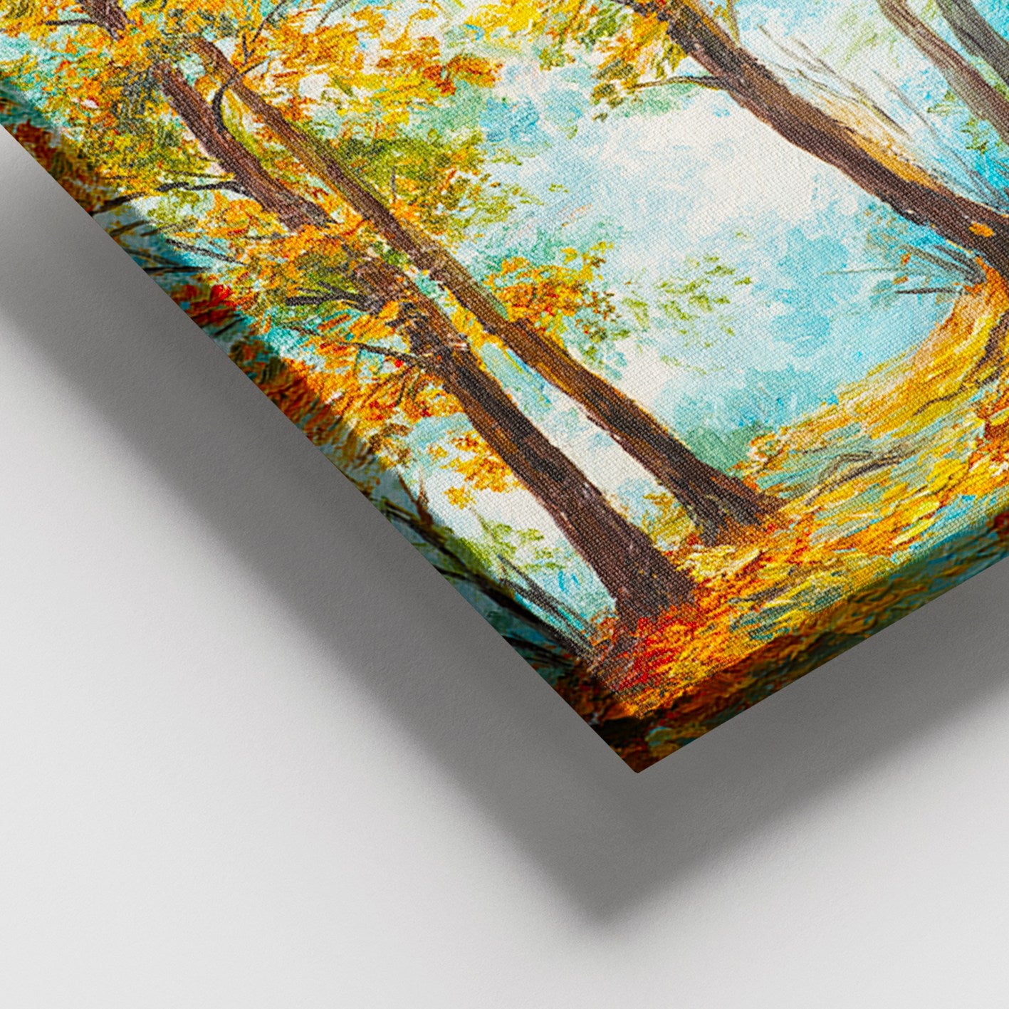 Quadro Decorativo em Tela 100% Canvas com Moldura de Madeira (3–4 cm), 100 x 140 cm – Multicolorido