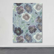 Quadro em Tela Canvas Multicolorido 100x140 cm com Moldura de Madeira (3–4 cm)