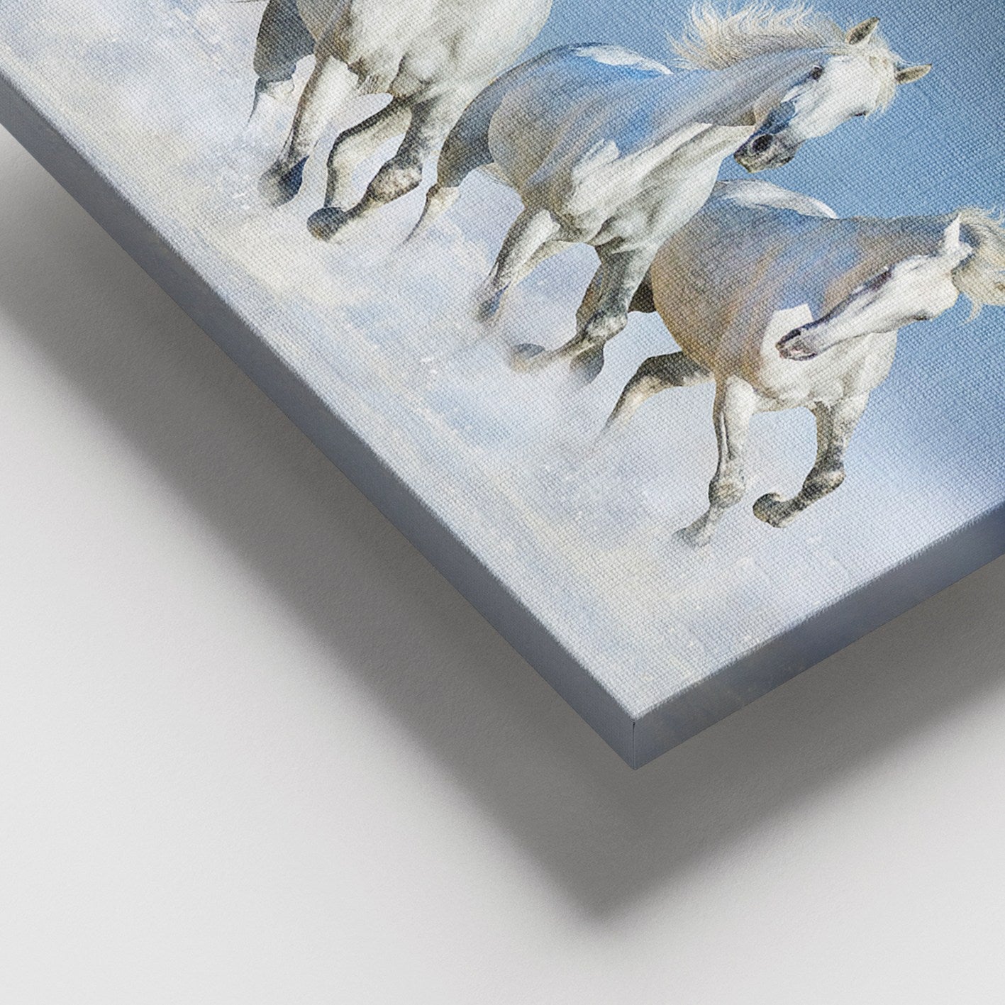 Tela Decorativa em Canvas Multicolor com Moldura de Madeira (3–4 cm) 100 x 140 cm