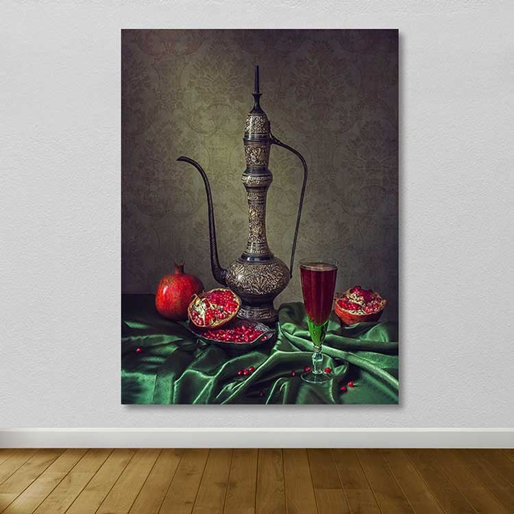 Quadro Decorativo em Tela Multicolor 100x140 cm – 100% Tela com Moldura de Madeira (3–4 cm)