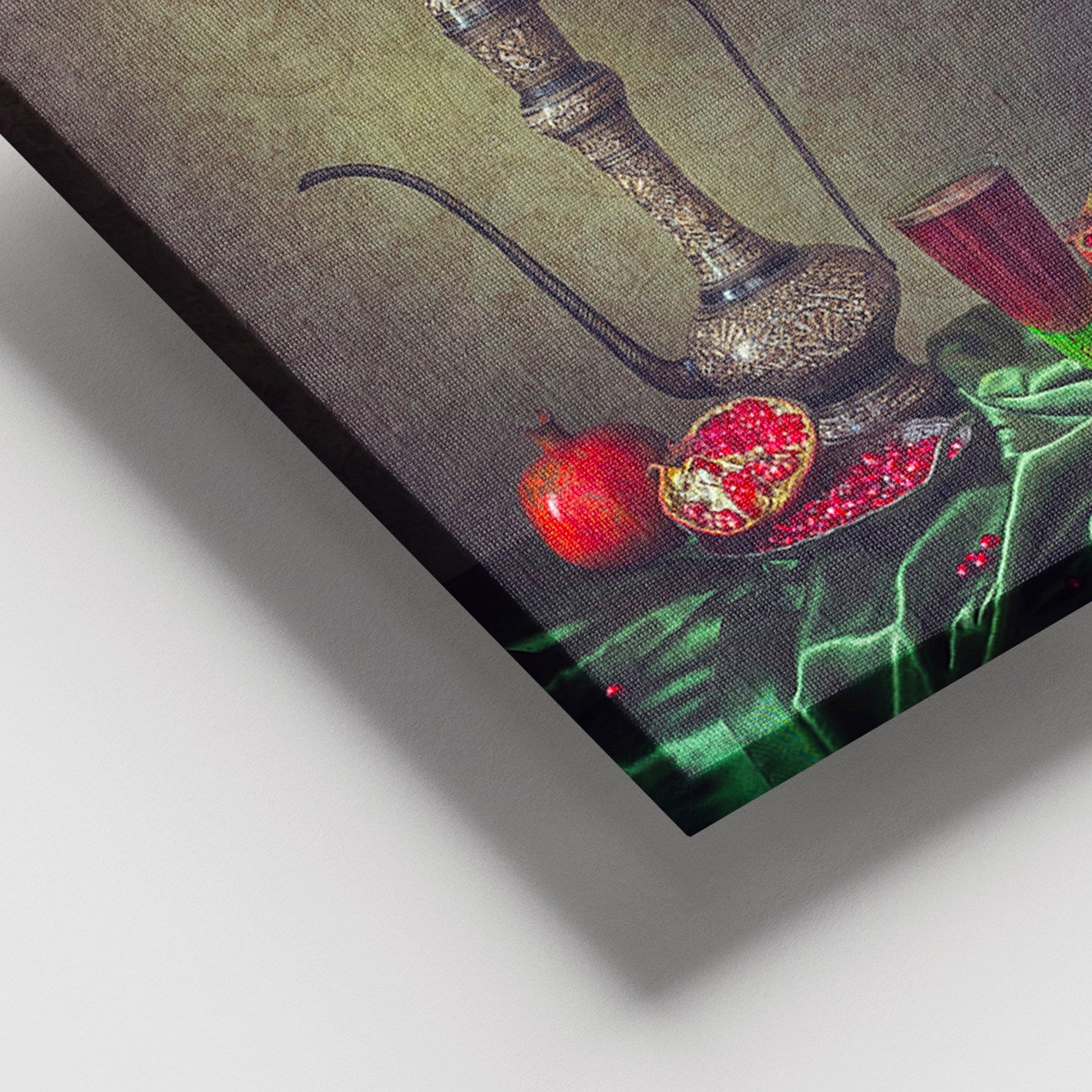 Quadro Decorativo em Tela Multicolor 100x140 cm – 100% Tela com Moldura de Madeira (3–4 cm)