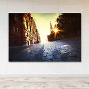 Quadro em Tela Decorativo Multicolor 100x140 cm, Canvas 100%, Moldura de Madeira (3–4 cm)