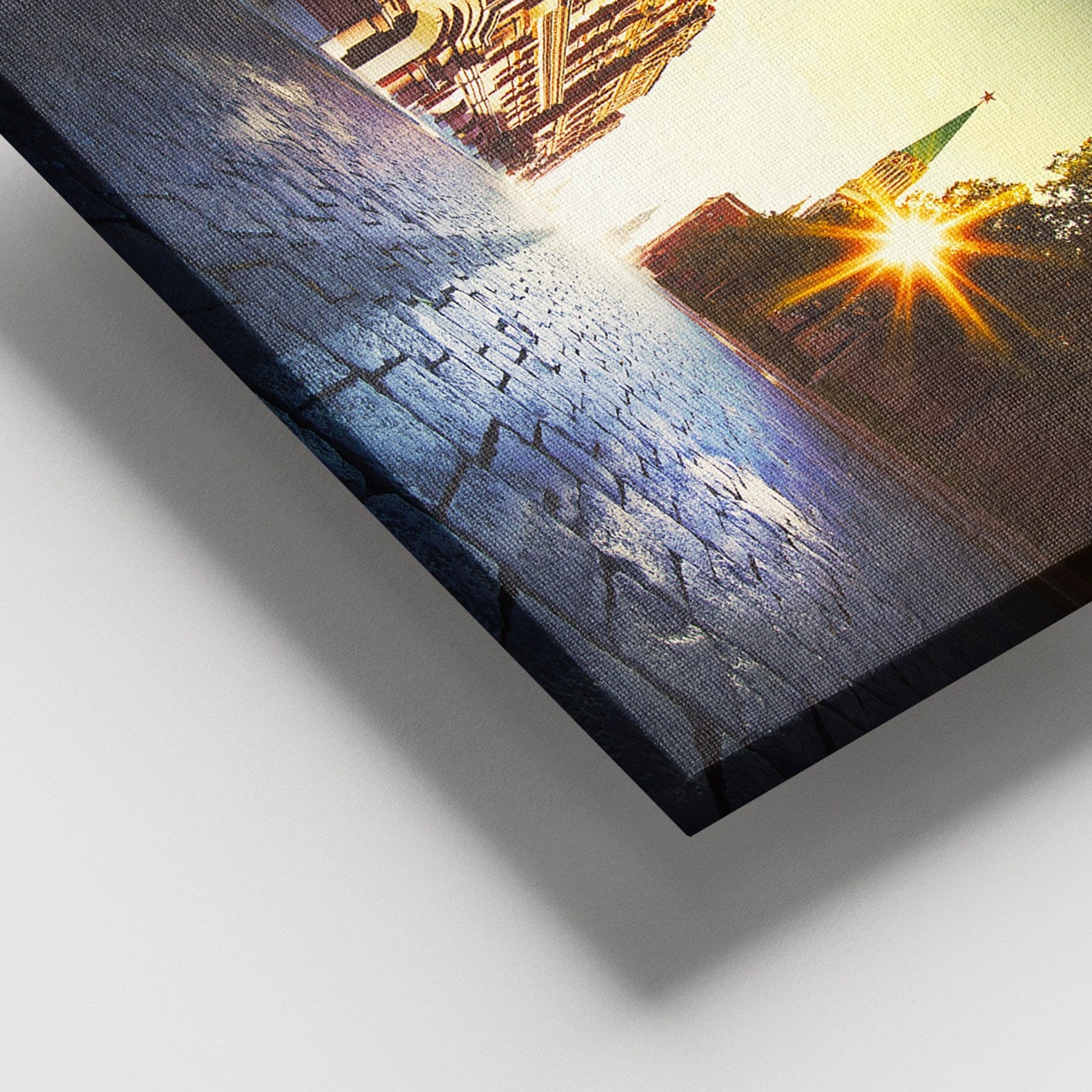 Quadro em Tela Decorativo Multicolor 100x140 cm, Canvas 100%, Moldura de Madeira (3–4 cm)