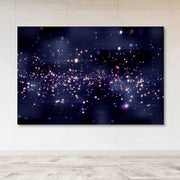 Quadro em Tela Decorativa Multicolor 100x140 cm com Moldura de Madeira 3–4 cm (100% Canvas)