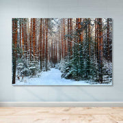 Tela Decorativa 100% Canvas Multicolor 100x140 cm com Moldura de Madeira (3–4 cm)