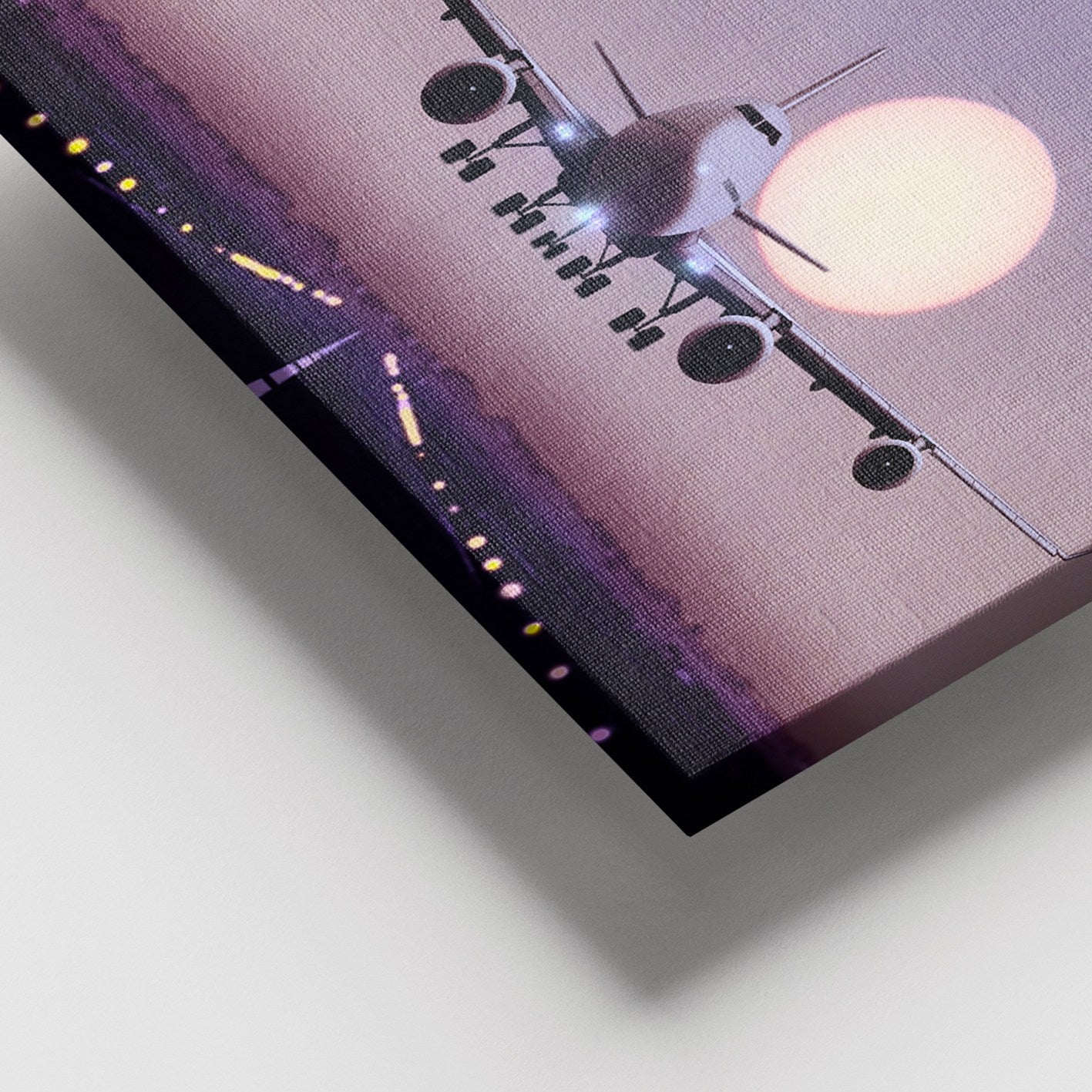 Quadro em Tela Decorativa 100% Canvas Multicolorido 100x140 cm com Moldura de Madeira (3–4 cm)