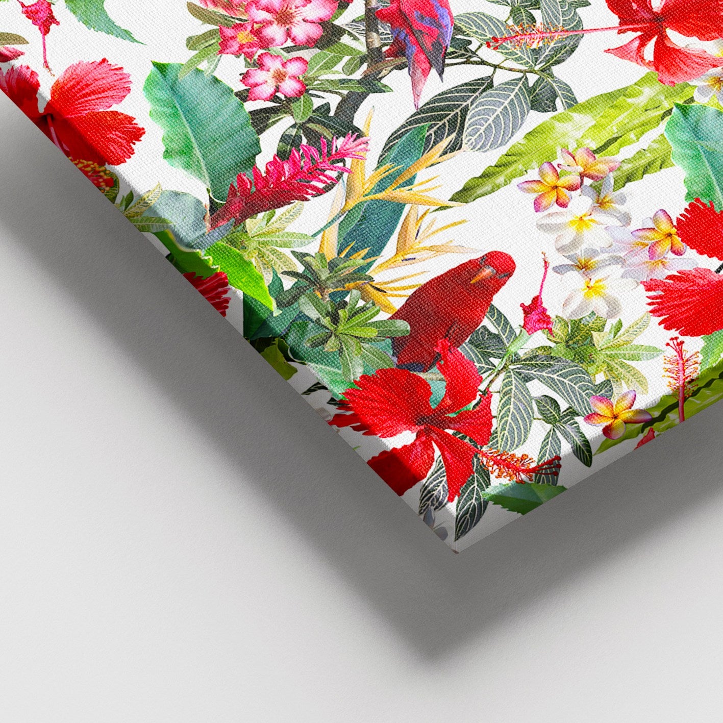 Quadro em Tela Decorativa Multicor 100x140 cm com Moldura de Madeira (100% Canvas)