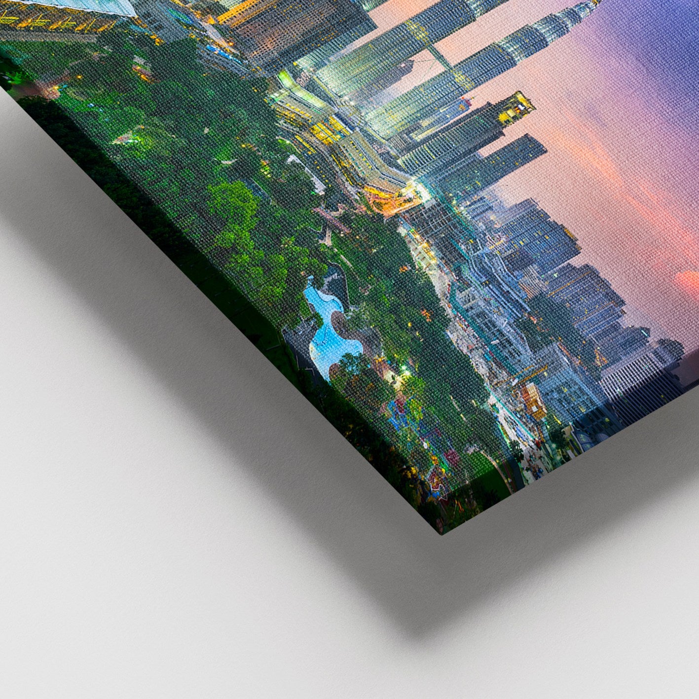 Quadro em Tela 100% Canvas Multicolor 100x140 cm com Moldura de Madeira (3–4 cm) – DEV03134100140