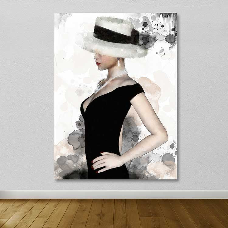 Quadro em Tela Decorativa Multicolor 100x140 cm – 100% Canvas com Moldura de Madeira (3–4 cm)