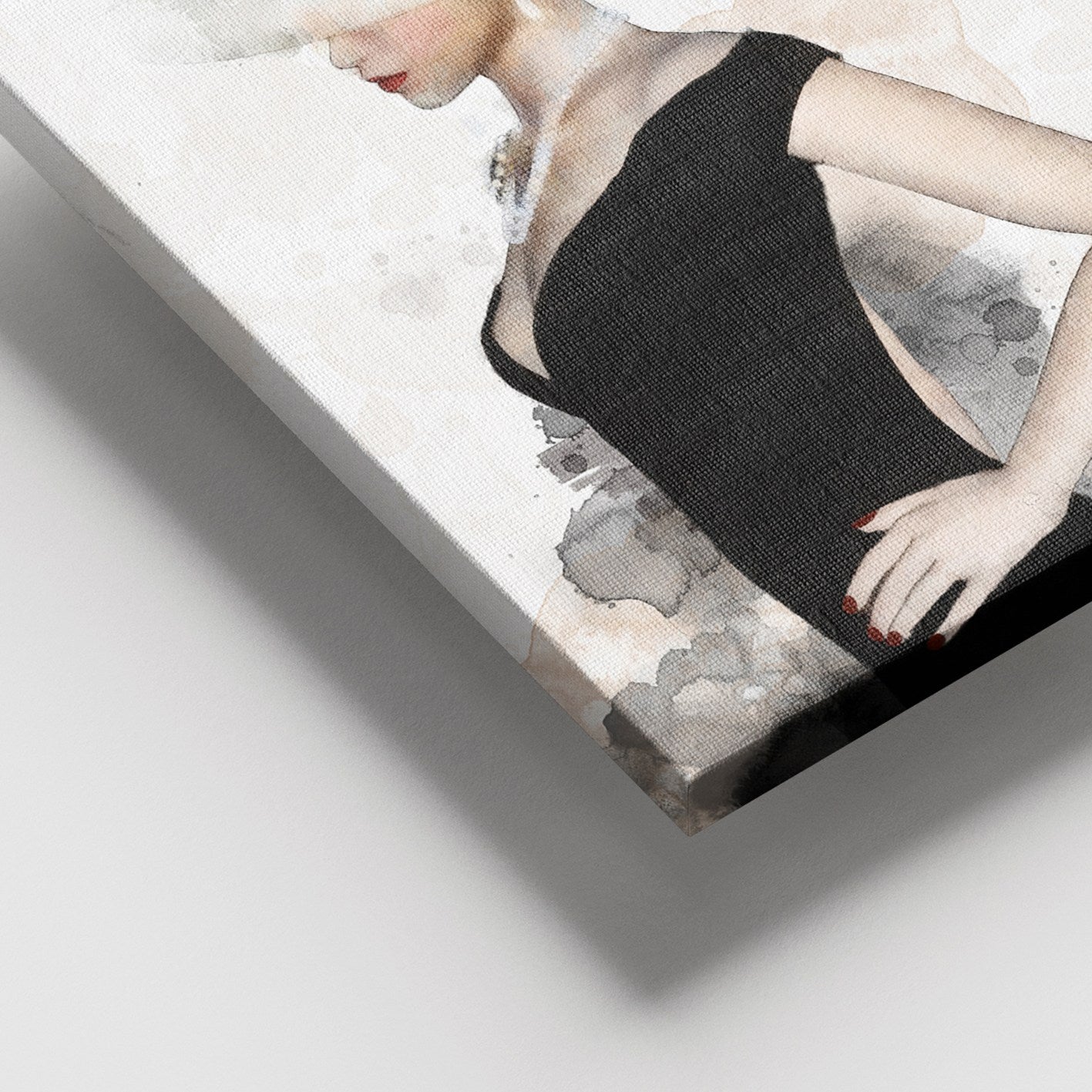 Quadro em Tela Decorativa Multicolor 100x140 cm – 100% Canvas com Moldura de Madeira (3–4 cm)