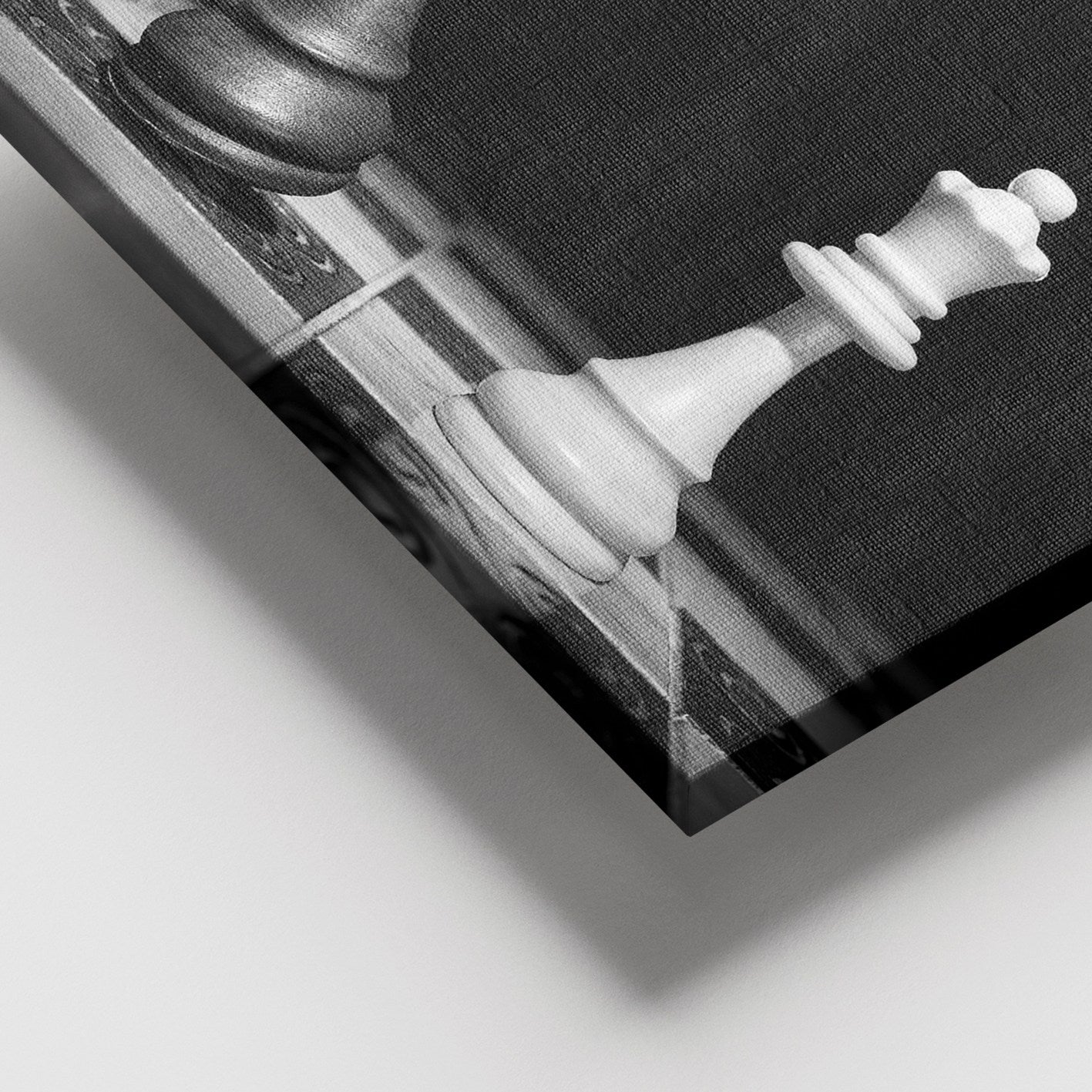 Quadro em Tela Decorativa Multicolorido 100 x 140 cm com Moldura de Madeira (3–4 cm) – 100% Canvas