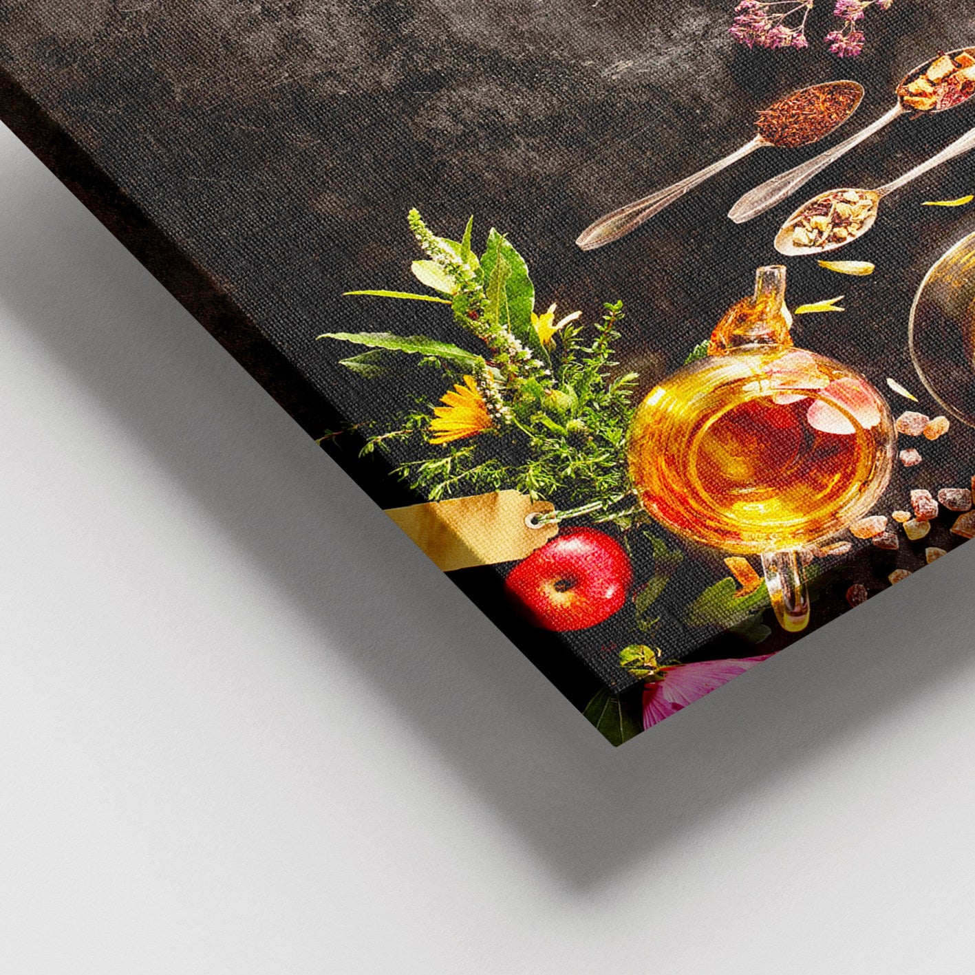 Quadro em Tela Decorativa Multicolor 100x140 cm, 100% Canvas, Moldura de Madeira 3–4 cm