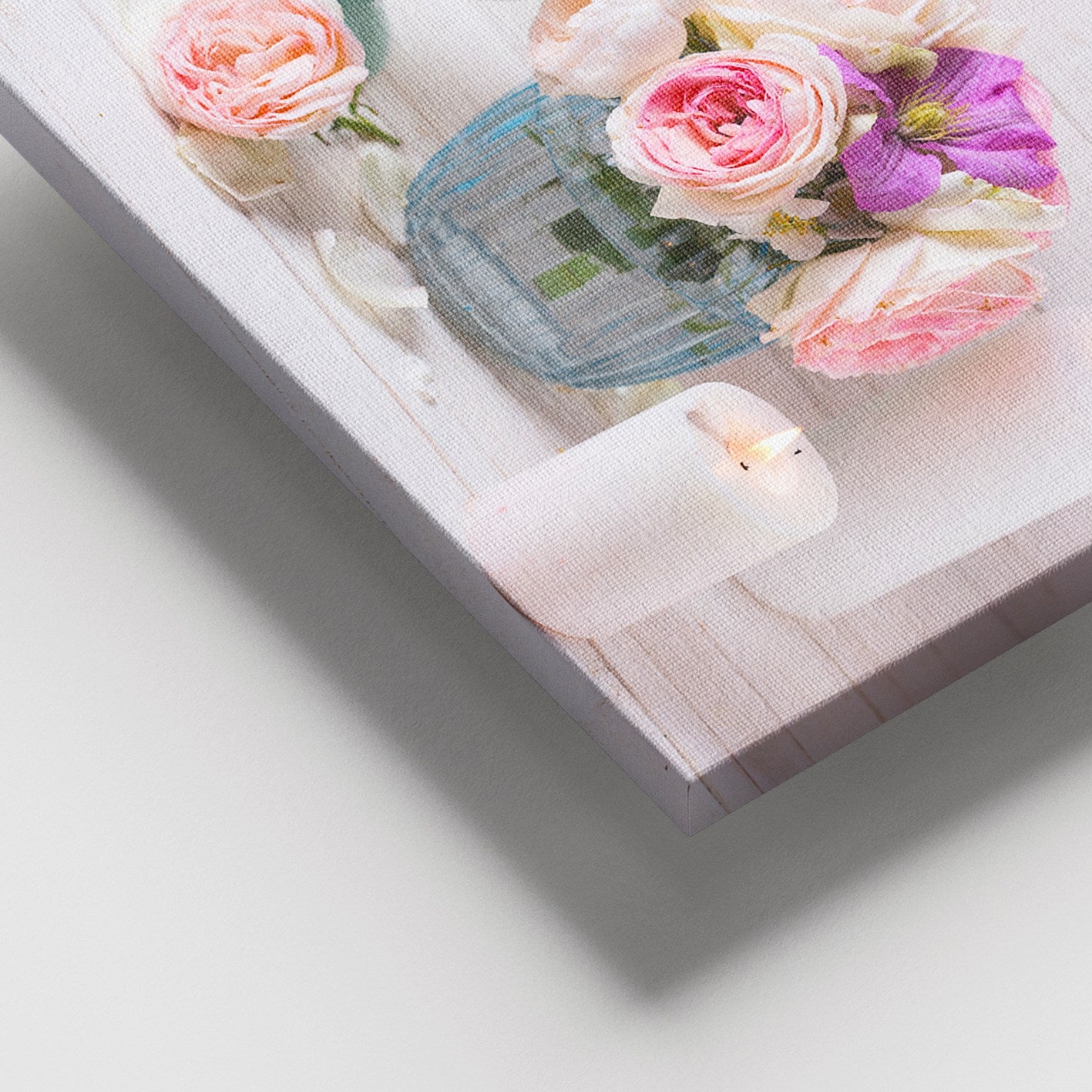 Quadro em Tela Decorativo Multicolor 100x140 cm – Tela 100% com Moldura de Madeira (3–4 cm)