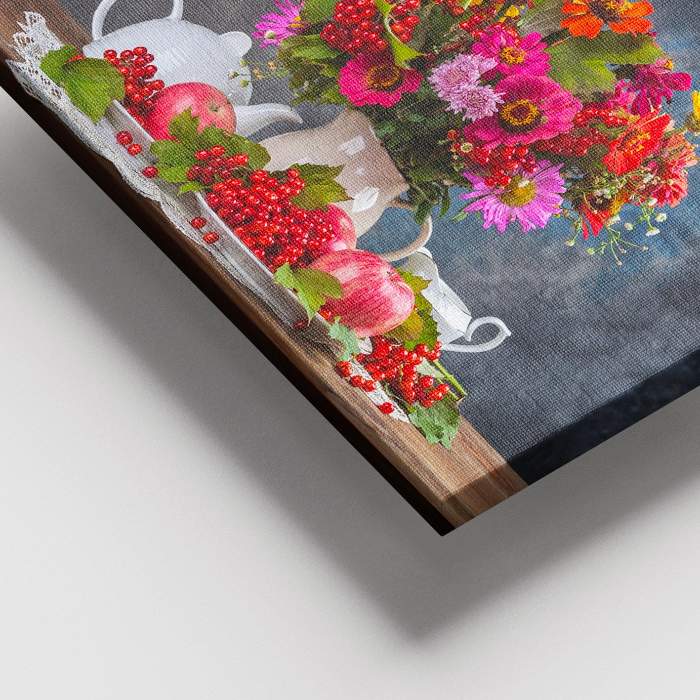 Tela Decorativa Multicolor 100 x 140 cm em Canvas 100% com Moldura de Madeira (3–4 cm) – Ref. 205DNT2130