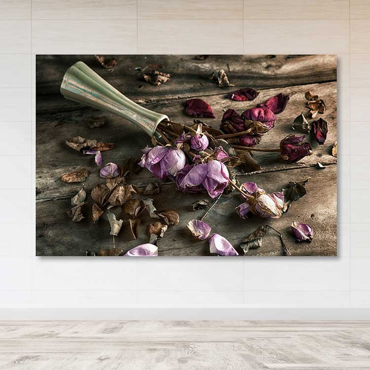 Tela Decorativa Multicolor 100x140 cm com Moldura 100% Madeira (3–4 cm) – DEV03155100140