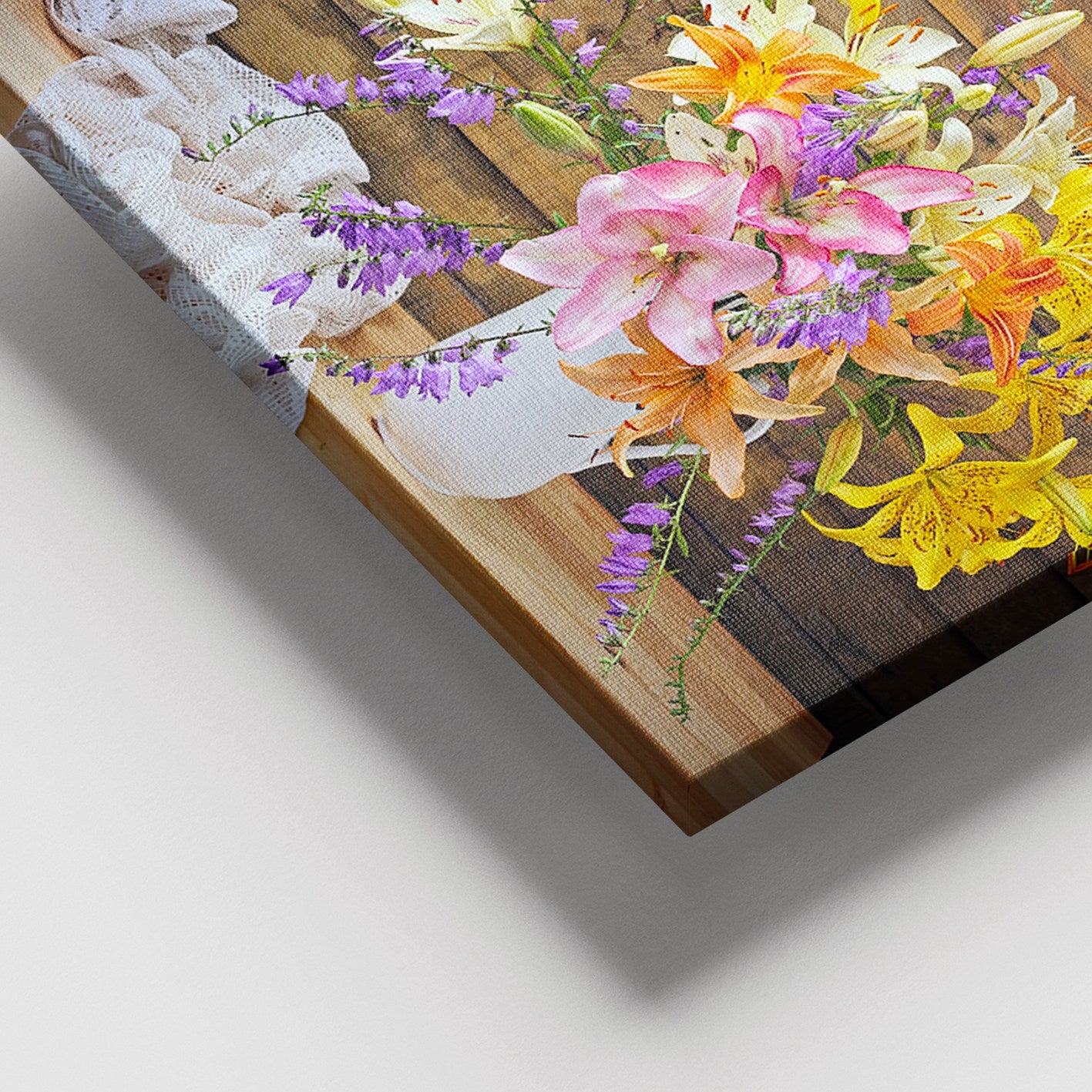 Tela Decorativa Multicolor 100x140 cm com Moldura de Madeira (3–4 cm) – 100% Canvas – 3,8 kg | 205DNT2140