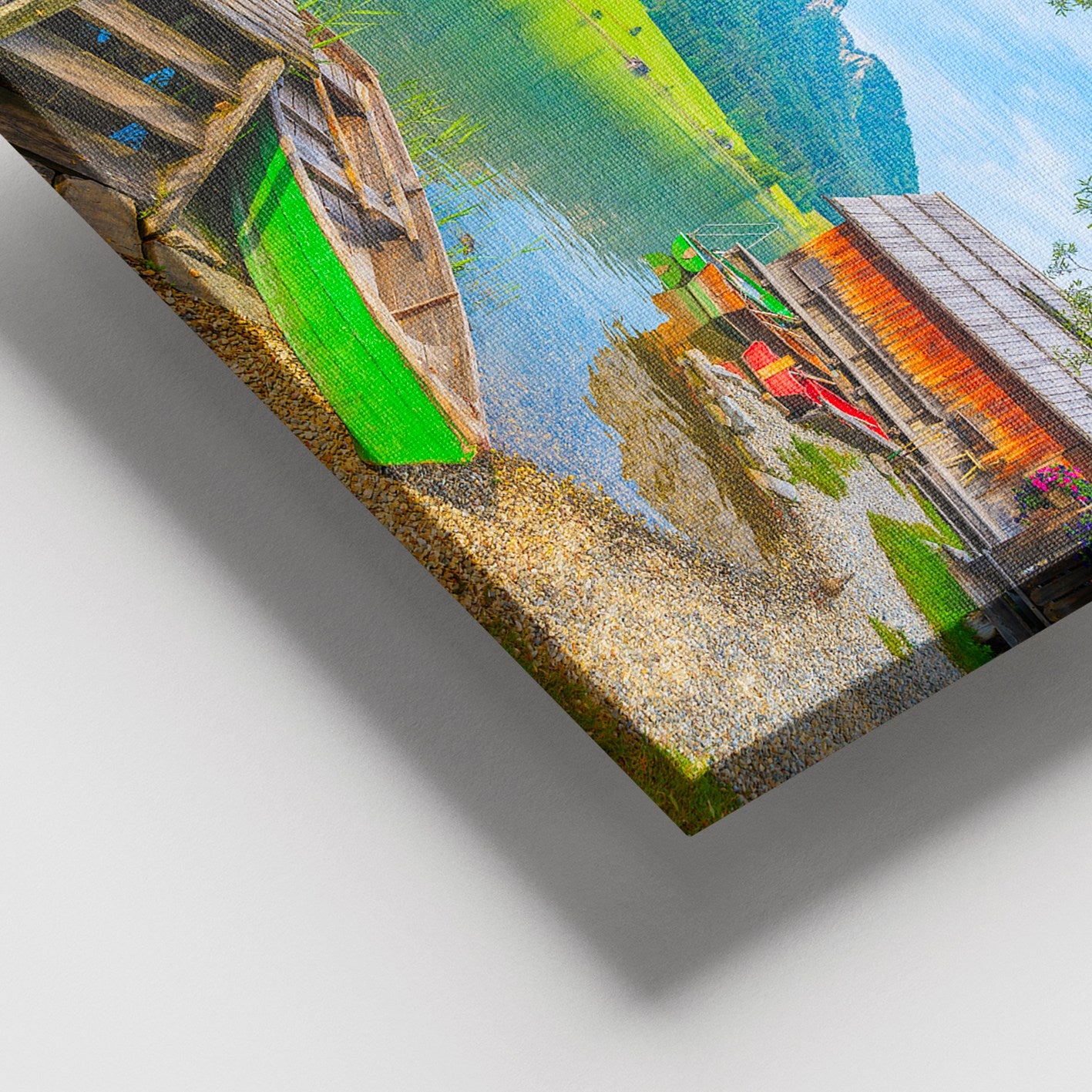 Quadro em Tela Decorativo Multicolor 100 x 140 cm – 100% Canvas com Moldura de Madeira (3-4 cm)