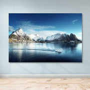 Tela Decorativa em Canvas Multicolor, Moldura de Madeira (3–4 cm), 100 x 140 cm