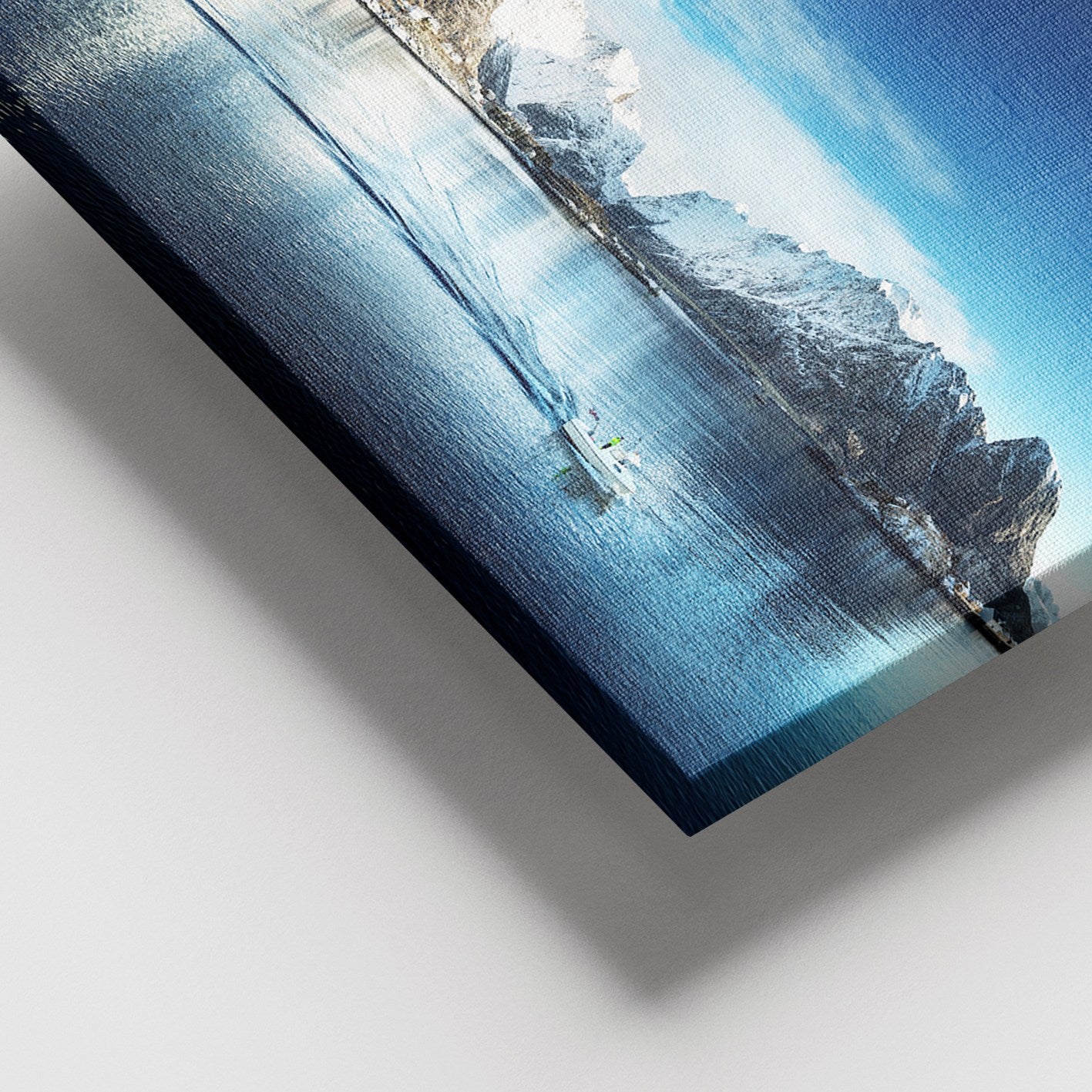 Tela Decorativa em Canvas Multicolor, Moldura de Madeira (3–4 cm), 100 x 140 cm