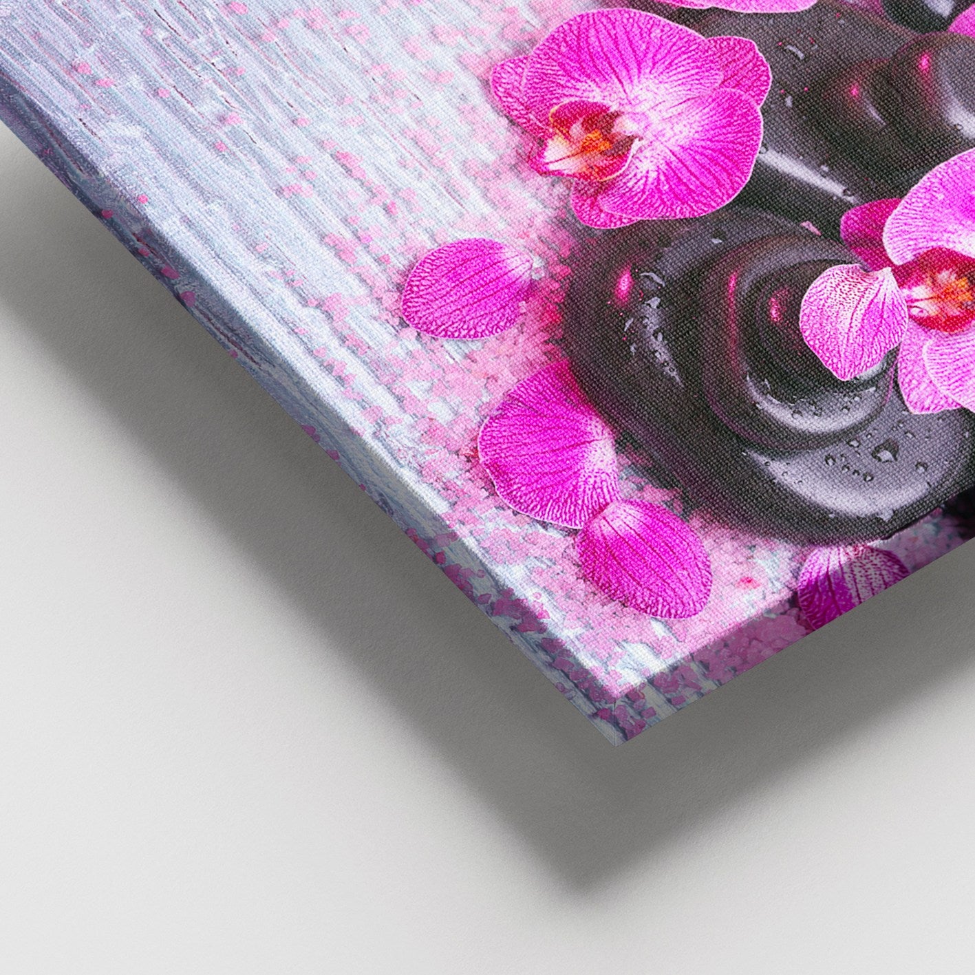 Quadro Decorativo em Tela 100% Canvas com Moldura de Madeira (3-4 cm), 100x140 cm – Multicolor