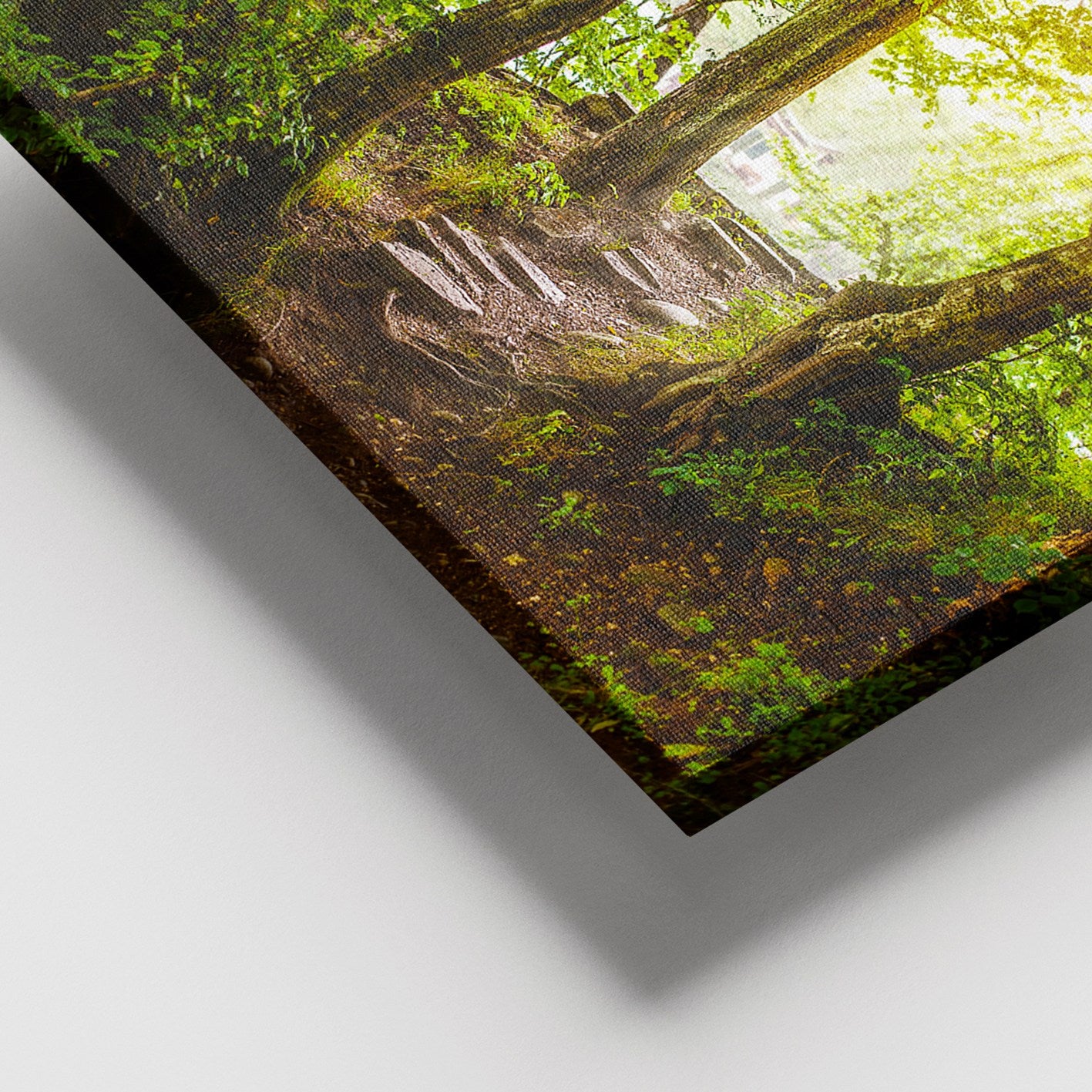 Quadro Decorativo em Tela Canvas Multicolor com Moldura de Madeira 100x140 cm