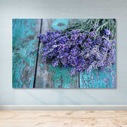 Quadro Decorativo em Tela 100% Canvas Multicolor 100x140 cm com Moldura de Madeira (3–4 cm)