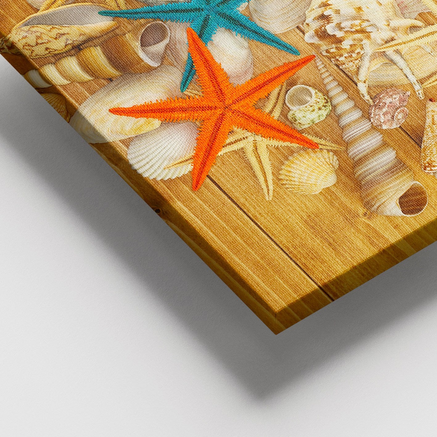 Quadro em Tela Decorativo Multicor 100 x 140 cm | 100% Tela com Moldura de Madeira (3–4 cm)