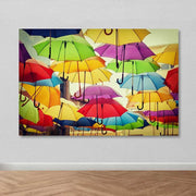 Quadro em Tela Decorativa Multicolor 100 x 140 cm com Moldura de Madeira (3–4 cm) – 100% Canvas | DEV03200100140