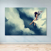 Quadro em Tela Canvas Multicolor 100x140 cm com Moldura 100% Madeira (3–4 cm) – DEV03202100140