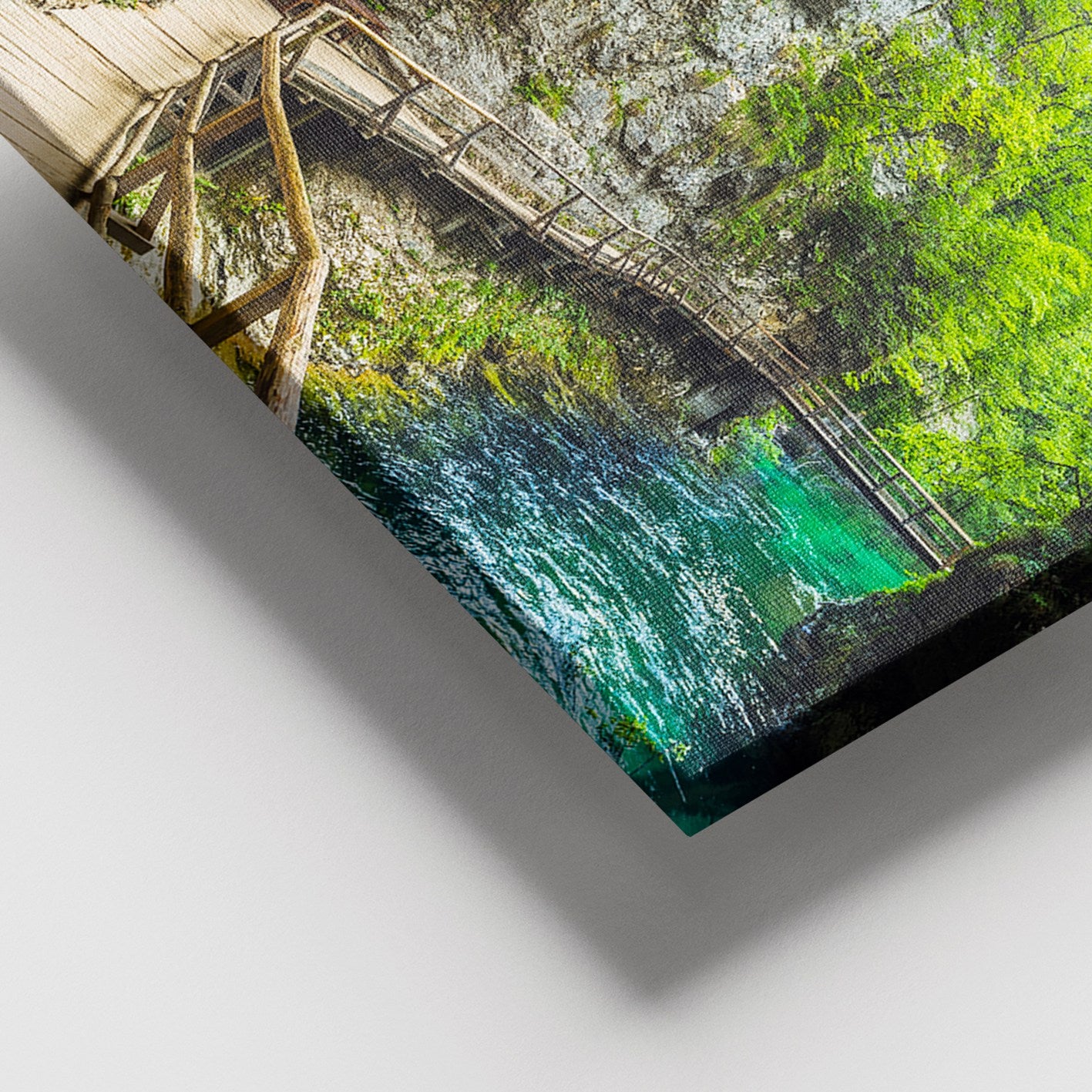 Tela Decorativa Multicolor 100 x 140 cm em Canvas 100% com Moldura de Madeira (3–4 cm)