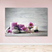 Tela Decorativa em Canvas 100% com Moldura de Madeira (3–4 cm), Multicolor, 100 x 140 cm