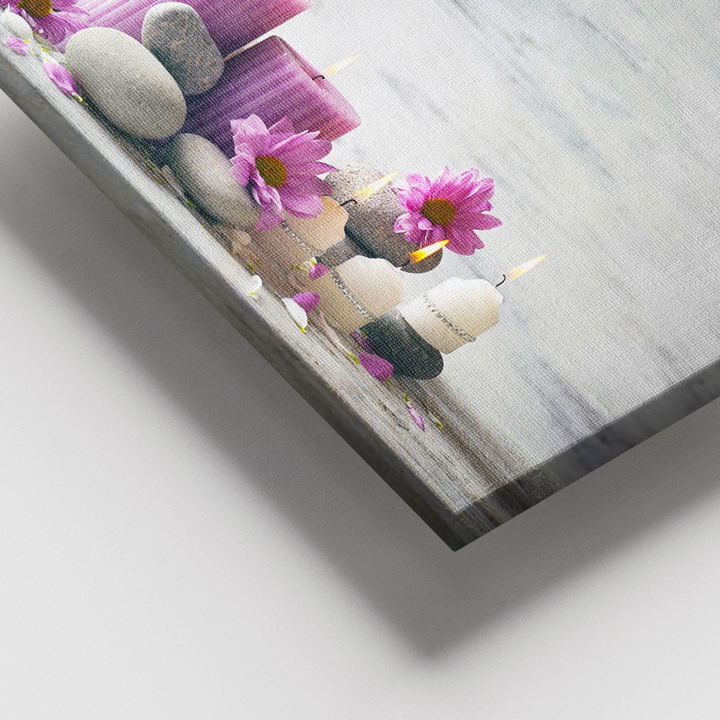 Tela Decorativa em Canvas 100% com Moldura de Madeira (3–4 cm), Multicolor, 100 x 140 cm