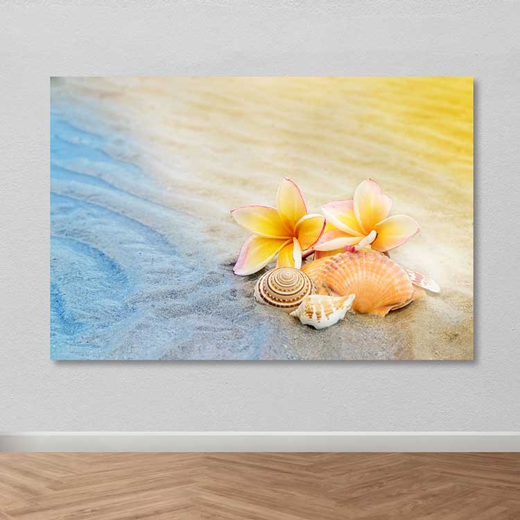 Quadro Decorativo em Tela Multicolor 100x140 cm com Moldura de Madeira (3–4 cm) – 100% Tela | DEV03218100140