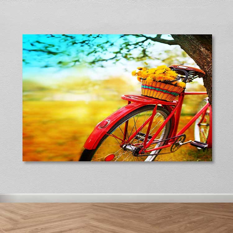 Quadro em Tela Decorativo Multicolor 100x140 cm – 100% Canvas com Moldura de Madeira (3-4 cm)